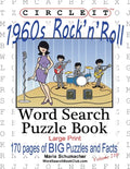 Circle It, 1960's Rock'n'Roll, Word Search, Puzzle Book - Paperback