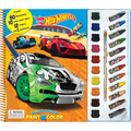 Hot Wheels Deluxe Poster Paint & Color - Novelty