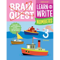 Brain Quest Learn to Write: Numbers - Paperback