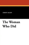The Woman Who Did - Paperback