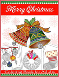 Merry Christmas Coloring Book for Adults: Beautiful Holiday Designs - Paperback