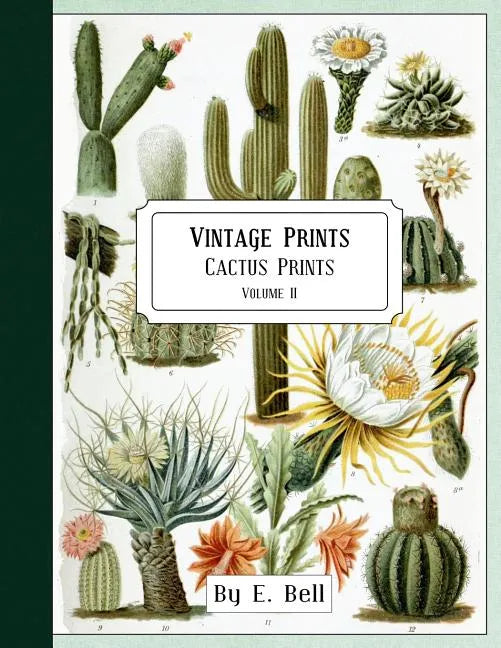 Vintage Prints: Cactus Prints - Paperback