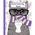 Cats coloring book: 40 beautiful Stress Relieving Designs cats and Kitten to color for cats lovers - Paperback