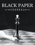 Black Paper Journal - Paperback