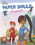 Paper Dolls Cutouts: Color, Cut and Play - Paper Doll for Girls ages 8-12 - With Clothes - Paperback