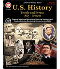 U.S. History, Grades 6 - 12: People and Events 1865-Present - Paperback