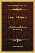 Surya-Siddhanta: A Text Book of Hindu Astronomy - Paperback