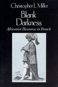 Blank Darkness: Africanist Discourse in French - Paperback