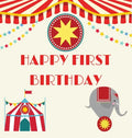 First birthday guest book (Hardcover): Birthday guest book, first birthday book, party and birthday celebrations decor, memory book, 1st birthday, hap - Hardcover