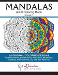 Mandalas, Volume 1: Adult Coloring Book - Paperback
