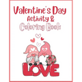 Valentine's Day Activity & Coloring Book - Paperback