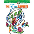 Creative Haven the Four Elements Coloring Book - Paperback