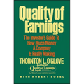 Quality of Earnings - Paperback