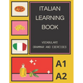 italian Learning Book: A1 A2 Learning Adventure with Vocabulary, Grammar, and Exercises - Paperback