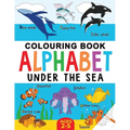 Under the Sea Colouring Book for Children: Alphabet of Sea Life: Ages 2-5 - Paperback