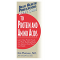 User's Guide to Protein and Amino Acids: Learn How Protein Foods and Their Building Blocks Can Improve Your Mood and Health - Paperback