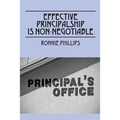 Effective Principalship Is Non-Negotiable - Paperback