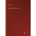 Argument of Mr. Evarts - Paperback