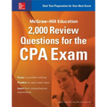 McGraw-Hill Education 2,000 Review Questions for the CPA Exam - Paperback