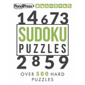 Sudoku Puzzles: Over 500 Hard Sudoku puzzles for adults (with answers) - Paperback