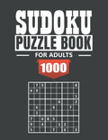 Sudoku puzzle book for adult: 1000 Easy to Extreme Sudoku Puzzles with Solutions - paperback game - suduko puzzle books for adults large print - sad - Paperback