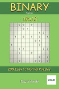Binary Puzzles - 200 Easy to Normal Puzzles 10x10 vol.31 - Paperback