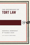 The Psychology of Tort Law - Paperback