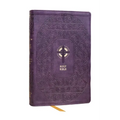 Nrsvce Sacraments of Initiation Catholic Bible, Purple Leathersoft, Comfort Print - Imitation Leather