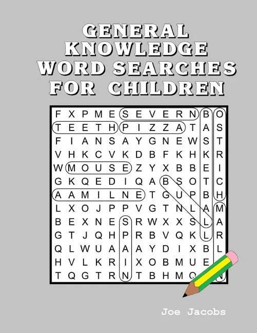 General Knowledge Word Searches for Children - Paperback