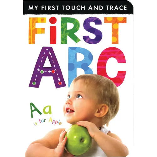 First ABC: My First Touch and Trace - Board Book