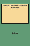 Scottish-American Gravestones, 1700-1900 - Paperback