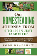 Our Homesteading Journey From 0 to 100 In Just 12 Months: How We Became Self Sufficient In Homesteading As a Family - Paperback