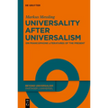 Universality After Universalism: On Francophone Literatures of the Present - Hardcover
