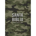 Biblia Rvr 1960 Compacta Símil Piel Camuflaje Verde (Bible Rvr 1960 Compact Size Leatherlike Green Camouflage (Spanish Edition) - Leather