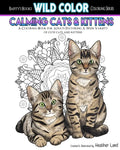 Calming Cats & Kittens: Adult Coloring Book - Paperback