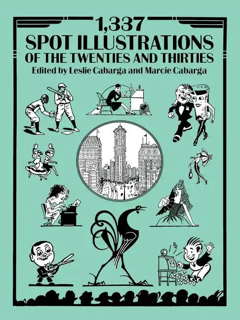 1,337 Spot Illustrations of the Twenties and Thirties - Paperback