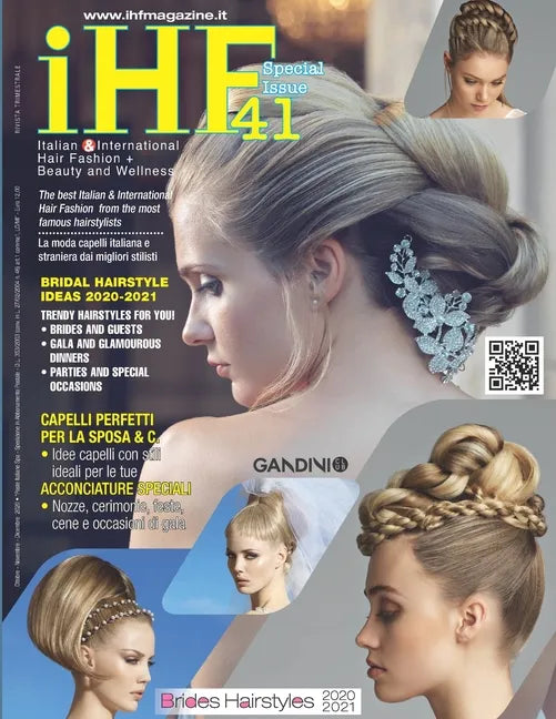 Italian & International Hair Fashion: iHF magazine no. 41 - Brides Hairstyles - Paperback
