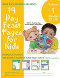 19 Day Feast Pages for Kids - Volume 1 / Book 4: Introduction to the Bahá'í Months and Holy Days (Months 13 - 16) - Paperback