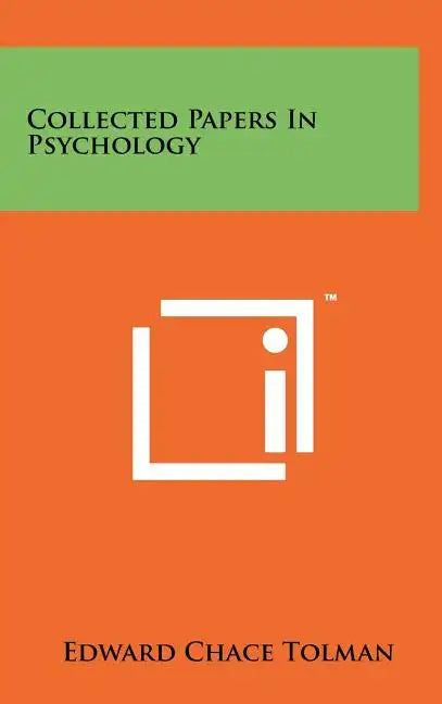 Collected Papers In Psychology - Hardcover