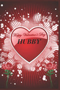 Happy Valentine's Day Hubby: Specially Valentines Day Gift For Husband.Book Size 6" x 9", Pages 120 and Matte Finish Cover.Notebook - Paperback