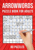 Arrowwords Puzzle Books for Adults: Arrow Words Crossword Activity Book 80 Puzzles (UK Version) - Paperback