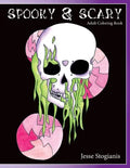 Spooky and Scary Adult Coloring Book: A Creepy and Strang Coloring Book For Stress Relief and Relaxation - Paperback