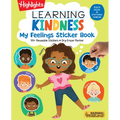 Learning Kindness My Feelings Sticker Book - Spiral