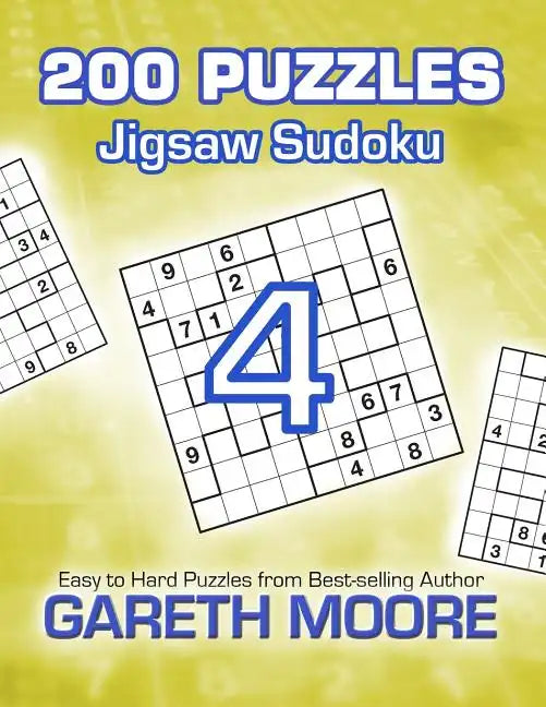 Jigsaw Sudoku 4: 200 Puzzles - Paperback