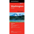 Rand McNally Easy to Read: Washington State Map - Paperback