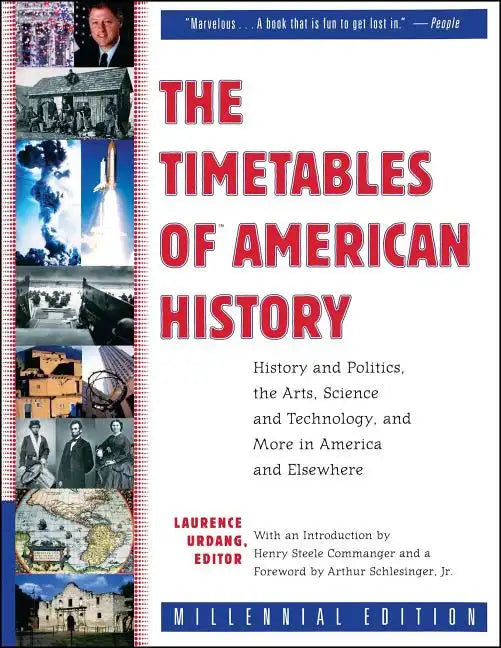 The Timetables of American History: History and Politics, the Arts, Science and Technology, and More in America and Elsewhere - Paperback