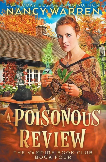 A Poisonous Review: A Paranormal Women's Fiction Cozy Mystery - Paperback