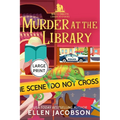 Murder at the Library: Large Print Edition - Paperback