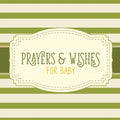 Prayers & Wishes For Baby: Children's Book Christian Faith Based I Prayed For You Prayer Wish Keepsake - Paperback