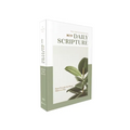 Niv, Daily Scripture, Paperback, White/Sage, Comfort Print: 365 Days to Read Through the Whole Bible in a Year - Paperback
